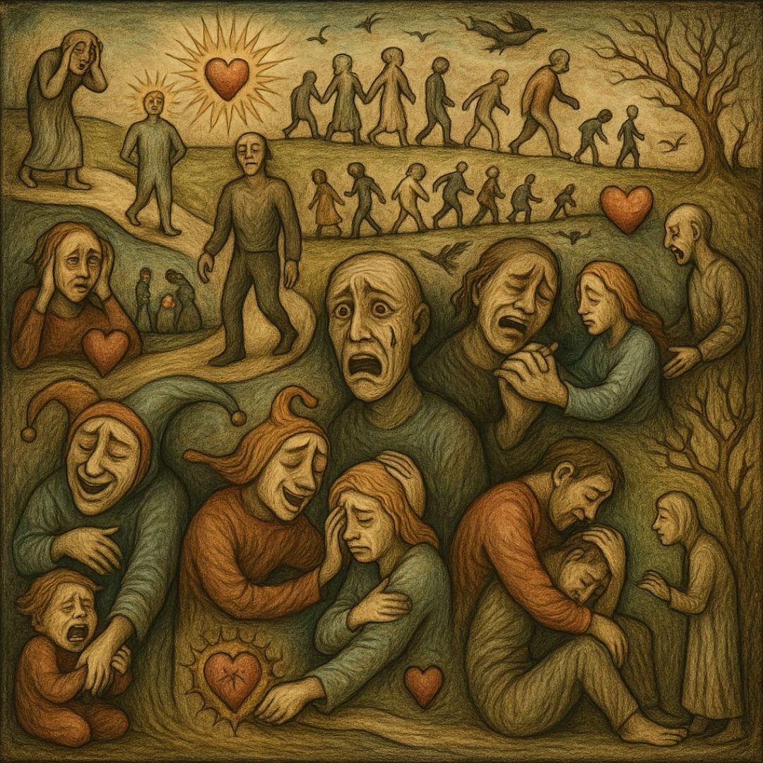 Can Yücel Anladım Şiirinden ilham alan Bosch tarzı sembolik sahne