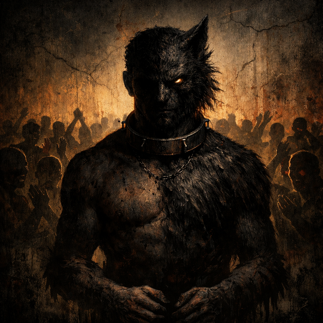 Dünyanın En Tehlikeli Hayvanı – İnsan Üzerine Bir Deneme Dünyanın en tehlikeli hayvanı olan insanı simgeleyen, sürü psikolojisi ve biat kültürünü anlatan felsefi deneme görseli