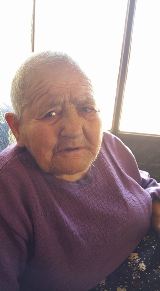 Zeynep Aktürk’ün Bahadın kasabasında çekilmiş gerçek portre fotoğrafı