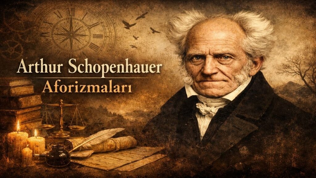 Arthur Schopenhauer aforizmaları, mutluluk, irade, yalnızlık ve insan doğası üzerine felsefi alıntılar