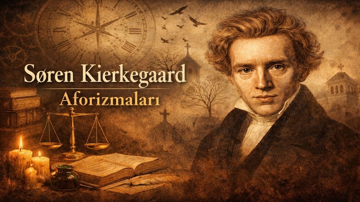 Soren Kierkegaard Aforizmaları Soren Kierkegaard aforizmaları, aşk, özgürlük, kaygı ve birey üzerine felsefi alıntılar