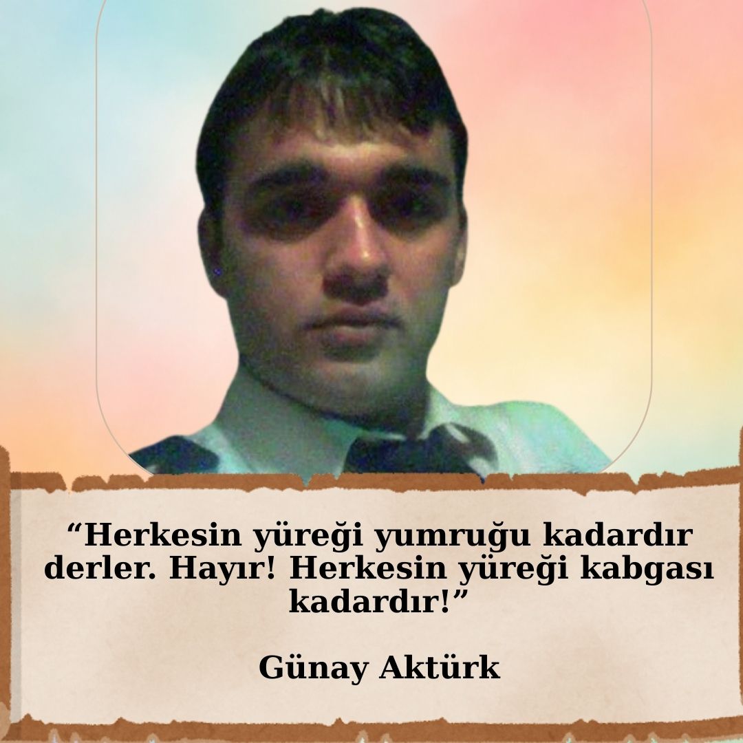 gunay-akturk-aforizmalar-kavga İnsanın içsel kavgasını anlatan Günay Aktürk aforizması