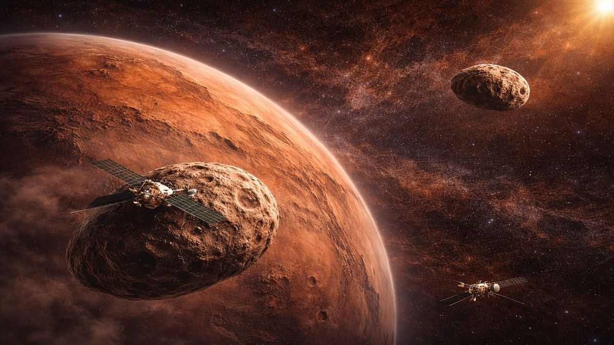 Mars’ın Uyduları Phobos ve Deimos Mars’ın uyduları Phobos ve Deimos, mars uyduları, nasa mars görüntüleri