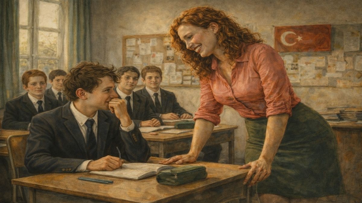 Bahadın kasabasında bir lisede geçen, edebiyat öğretmeniyle şiir yazan utangaç bir öğrencinin sessiz anını anlatan temsili sınıf sahnesi