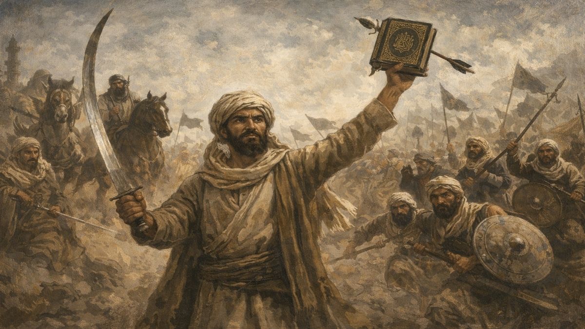 Haricilik nedir sorusunu tarihsel bağlamda ele alan analiz için Sıffin ve Nehrevan sürecini betimleyen temsilî sahne